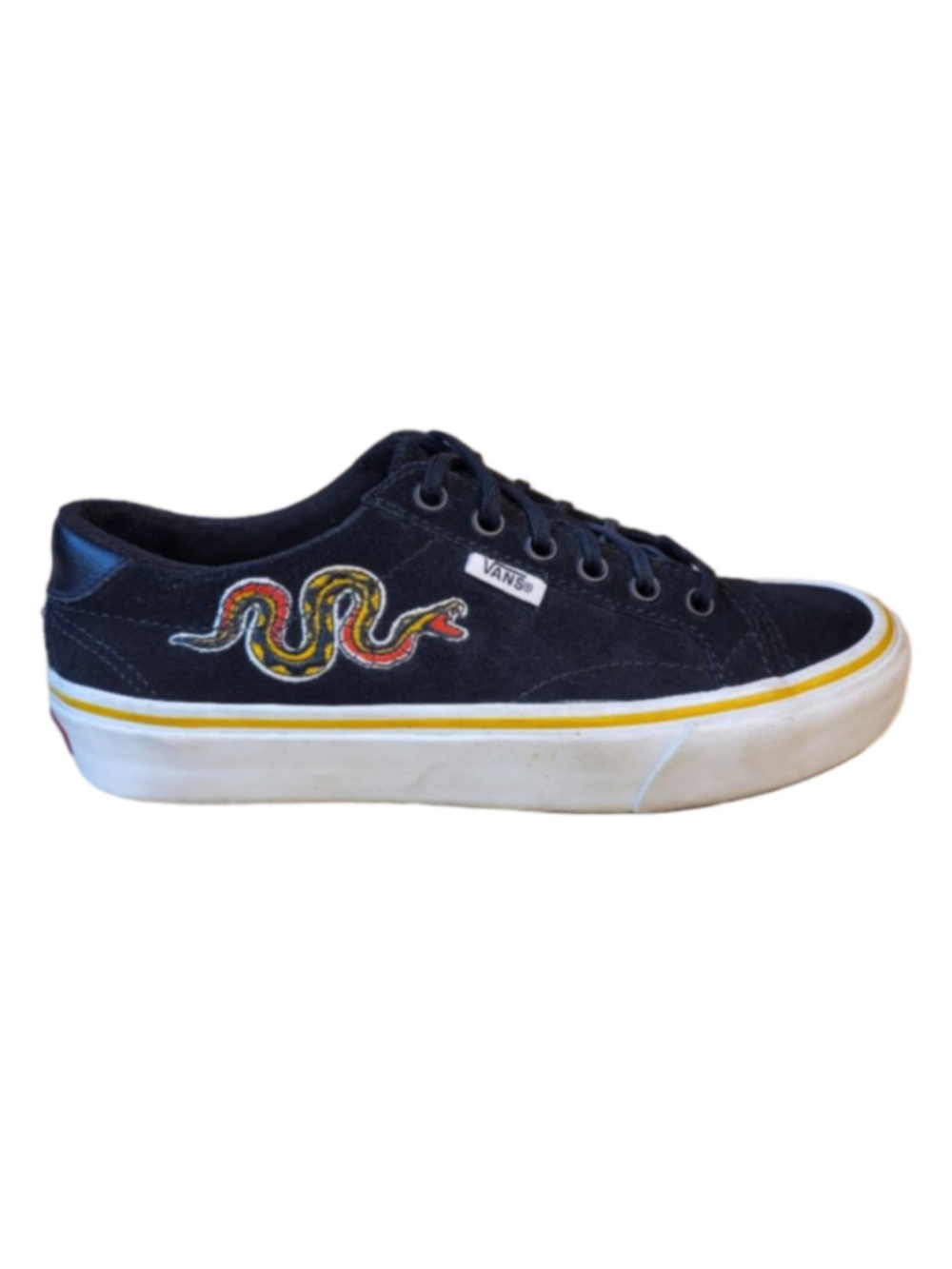 Vans Era Snake & Cheetah Black Shoes 4.5 Mens 6 Womens